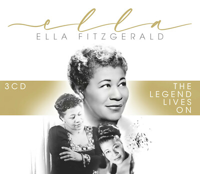 Jazz CD Ella Fitzgerald Ella - The Legend Lives On 3CDs