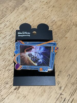 Walt Disney Imagineering WDI Clear for Launch Space Mountain Pin