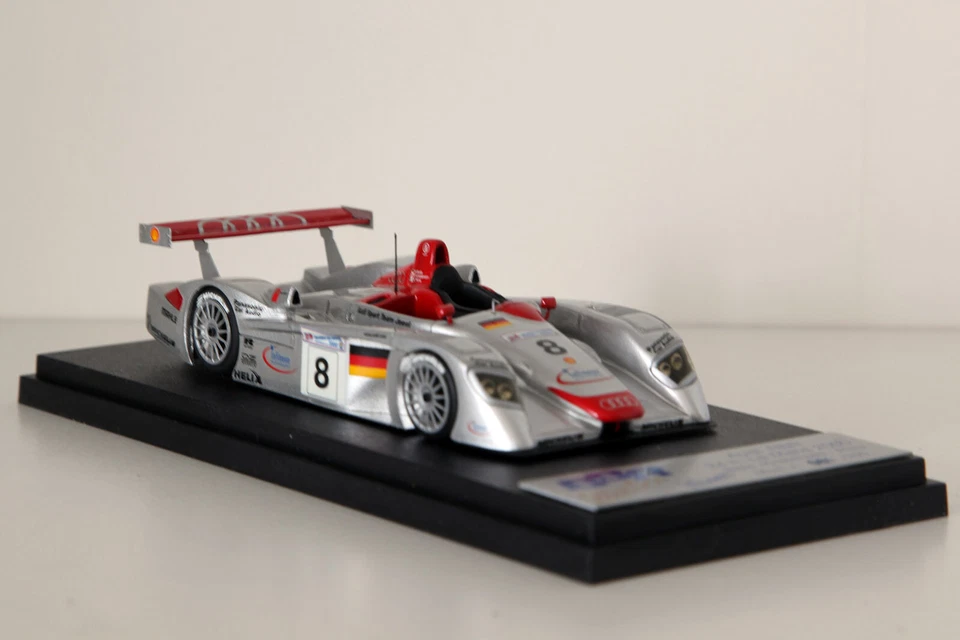 1:43 Audi R8R n° 8 winner 24h Le Mans 2000 - BBR Serie Oro ed. lim. 061/200 - Immagine 3 di 4