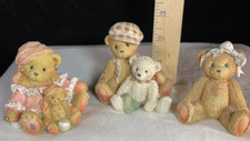Vintage 1991 - 1999 Priscilla Hillman Cherished Teddies Carrie, Bailey  Friends