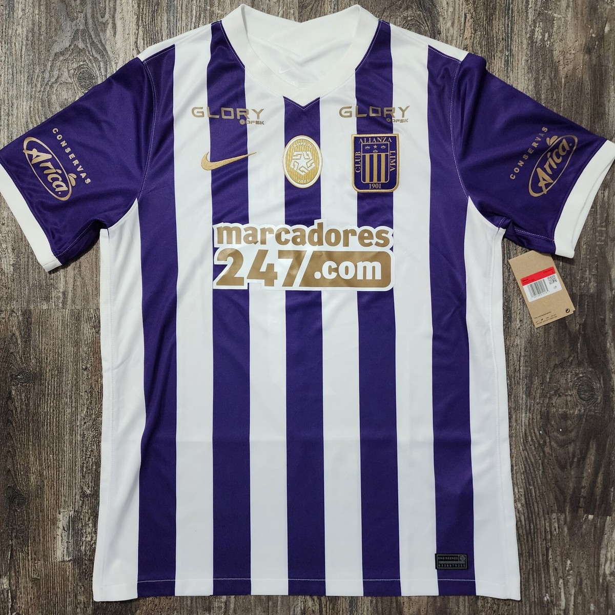 2022 Nike Alianza Lima Third Soccer Jersey Hernan Barcos Men L