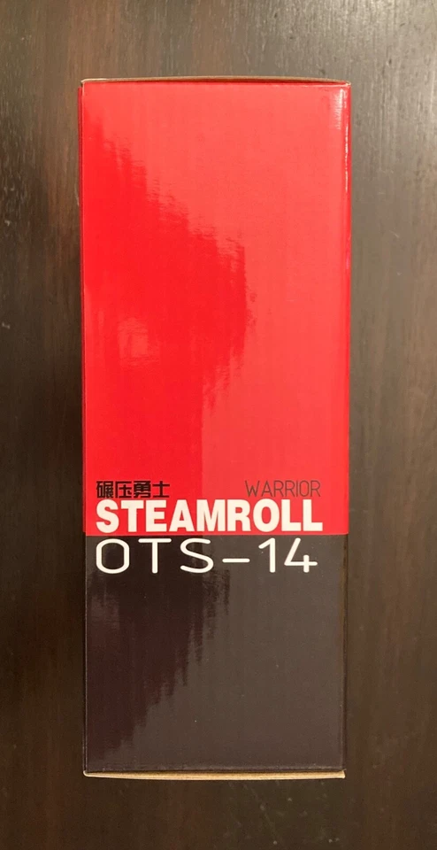 BadCube Justice Force OTS-14 Warrior Steamroll MP Transformers G1 Sideswipe - Imagem 4 de 4