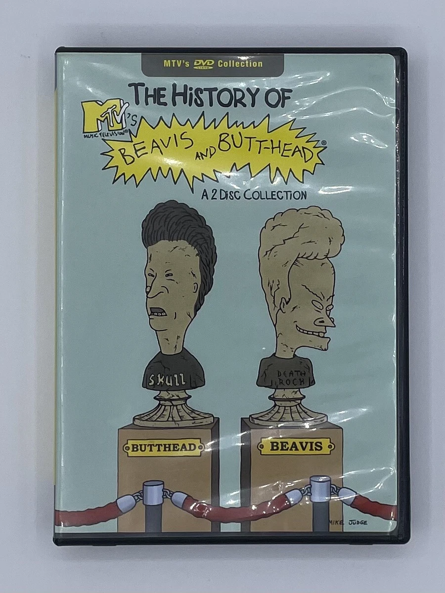 MTV The History Of Beavis And Butt-Head Limited Edition RARE 2 DVD Set 2002