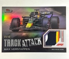 2024 TOPPS MAX VERSTAPPEN FINEST F1 TRACK ATTACK RELIC PATCH #TAR-VER BLACK /10