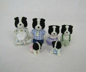 calico critters border collie family