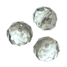 Faceted Rondelle Crystal Glass Beads for Crafting 4mm 6mm 8mm 10mm 12mm