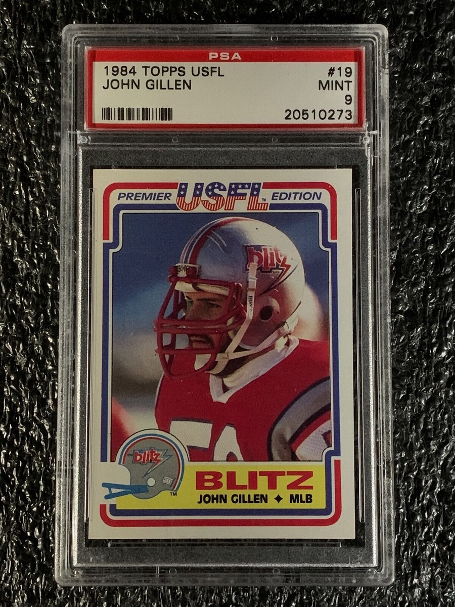 1984 Topps Football #19 John Gillen PSA 9 | eBay