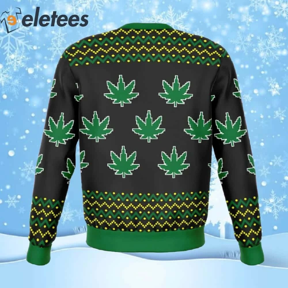 Let's Get Lit Ugly Christmas Sweater U6EOTUJL