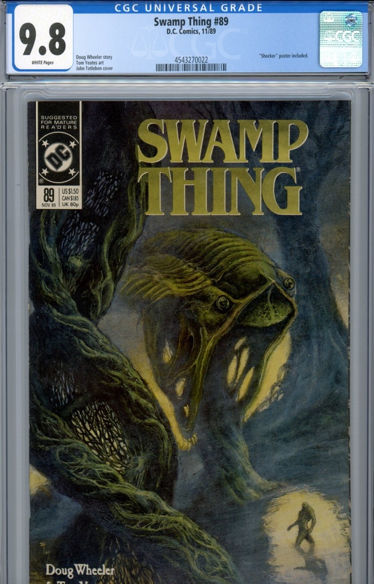 Swamp Thing #89 (1989) DC CGC 9.8 White John Totleben | eBay