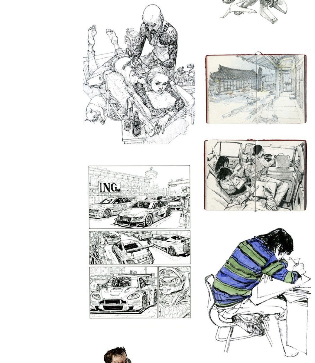 キムジョンギ sketch collection 画集 2011 ポスター付き Kim