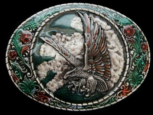Boucle De Ceinture Western En Métal - Style Country, Unisexe - Réf. B06, Neuve Avec étiquettes