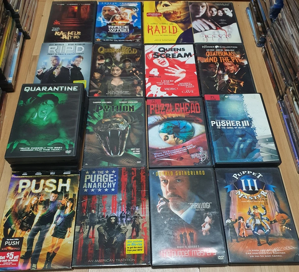 New Added Horror, Sci-Fi and Fantasy DVDs MORGUE - RINGS - Fill cart to save $ - Image 4 of 4