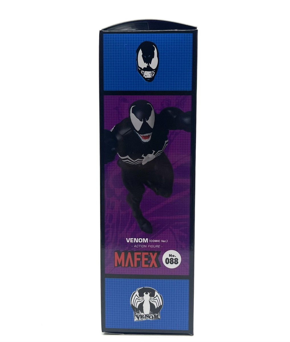 MEDICOM TOY MAFEX 088 VENOM COMIC Ver. Figure Spider-Man MEDICOM TOY MAFEX 088 VENOM COMIC Ver. Figure Spider-Man