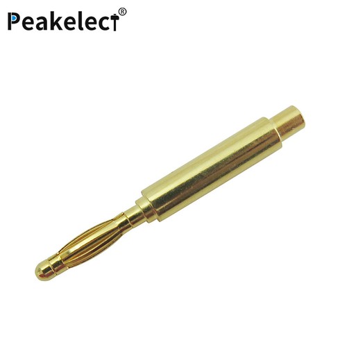 10PCS 2mm Soldering Banana Plug Gold Plated Connector for Electrical Testing DIY - Picture 7 of 9
