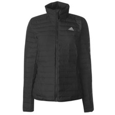 Adidas Varilite Ladies Down Filled Puffa Jacket/coat – Carbon – Size 16-18 -bnwt