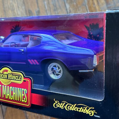 Chevrolet Chevelle LS6 1970 Street Machine ERTL 1/18 - Violet Métal - Miniature Collection