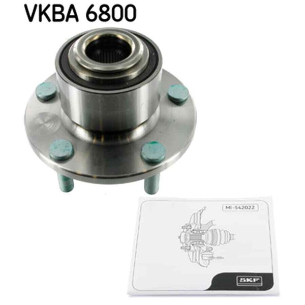 SKF Radlagersatz Vkba 6800-image