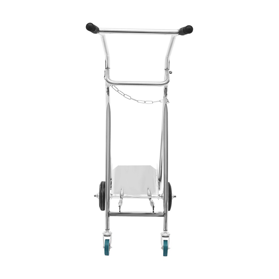 Modern Oxygen Cylinder Cart Silver Oxygen Tank Cart Dolly Trolley ...