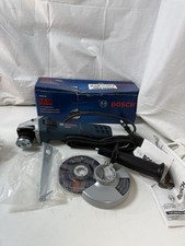 Bosch GWS8-45 4-1/2 Inch Angle Grinder 7.5 Amp Corded Tool with Box & Manual 