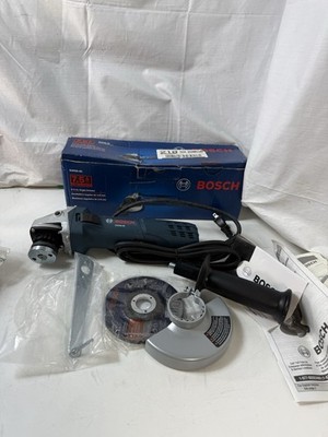 Bosch GWS8-45 4-1/2 Inch Angle Grinder 7.5 Amp Corded Tool with Box & Manual 
