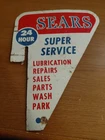 Vintage Sears Super Service 24-hour Gas Station Place At Sign Only