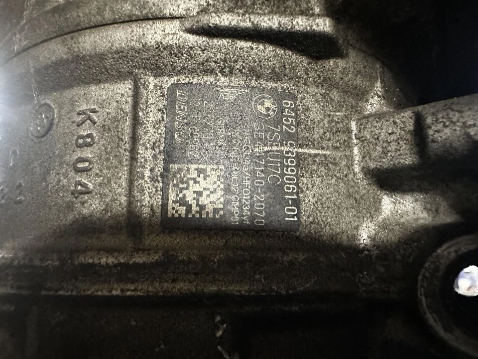 AC Compressor Fits 17-19 BMW 650i 2058809 Foto 2 de 4