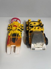 GI Joe Tiger Cat & Tiger Shark Vehicles 1988 Incomplete