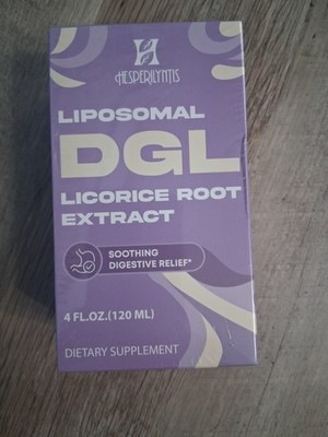 Liposomal DGL Licorice Root Extract 4oz NEW UNOPENED