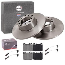 ABS BREMSSCHEIBEN 278mm + BELÄGE VORNE passend für MERCEDES W123 S123 C123
