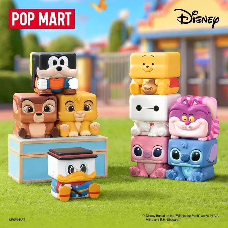 Authentic Disney Classics POP CUBE-3 Series Blind Box Figures Toy