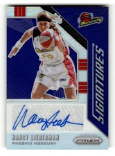 2020 Panini Prizm WNBA Signature Silver #SG-NLB Nancy Lieberman AUTO Mercury