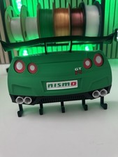 Nismo GT-R RC Car Body Shell Rear Section Green Keychain Holder
