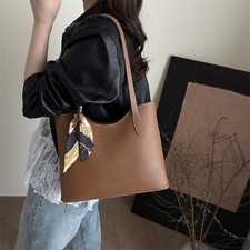 Women Large Leather Handbags Shoulder Bag Tote Purse Messenger Satchel Crossbody