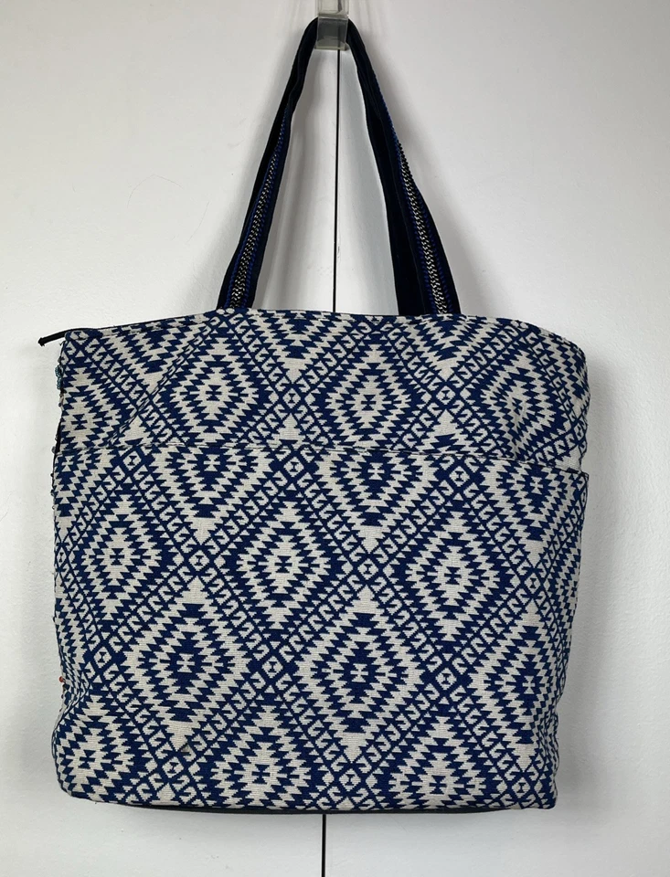 Bolso de Mano Big Buddha Cuentas Azul/Multi Suroeste Azteca (leer) Foto 2 de 4