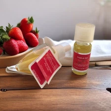 White Barn Candle Co Home Fragrance Oil STRAWBERRY PATCH 0.33 fl oz Discontinued