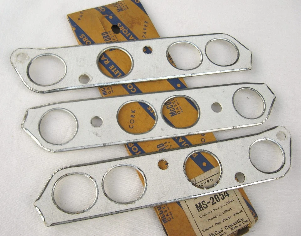 Juntas de 8 cilindros 33-54 Pontiac Star Chief Catalina NOS GM 50 51 52 53 248 268 Foto 4 de 4