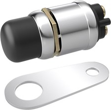 Push Button Starter Switch 12V 50A, Waterproof Momentary Start Switch for Car En