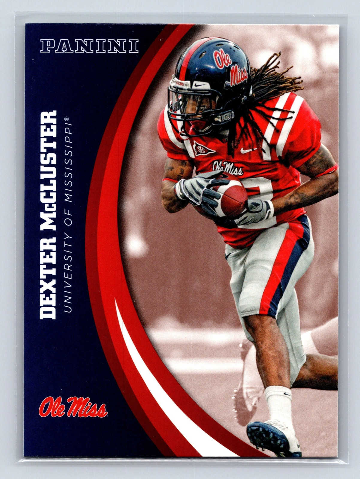 2016 Dexter McCluster Panini Ole Miss Team Collection #11 Football NM
