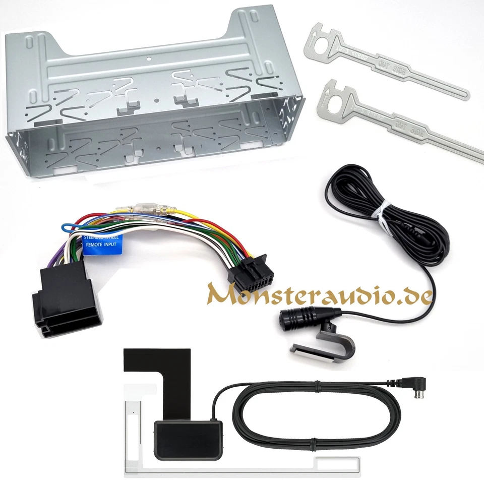 JVC KD-DB622BT mit DAB+ Autoradio DSP Bluetooth 1-DIN für Android iOS iPhone - Bild 2 von 4