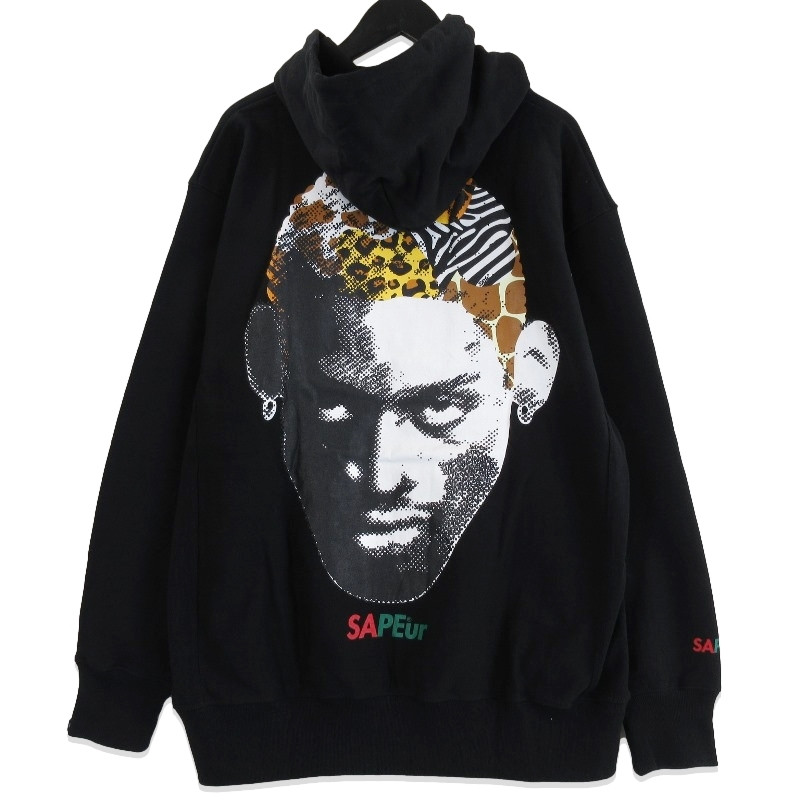 SAPEur Safari Head Hoodie A0021-174 21AW Black Xl 71011525 | eBay 