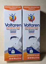 Lot Of 2 Voltaren Arthritis Pain Topical Gel - 3.53oz Each Exp 5/27 Free Ship