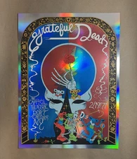 2025 Grateful Dead Capitol Theatre FOIL poster 02/19/1971 Relix Blomerth #40/100