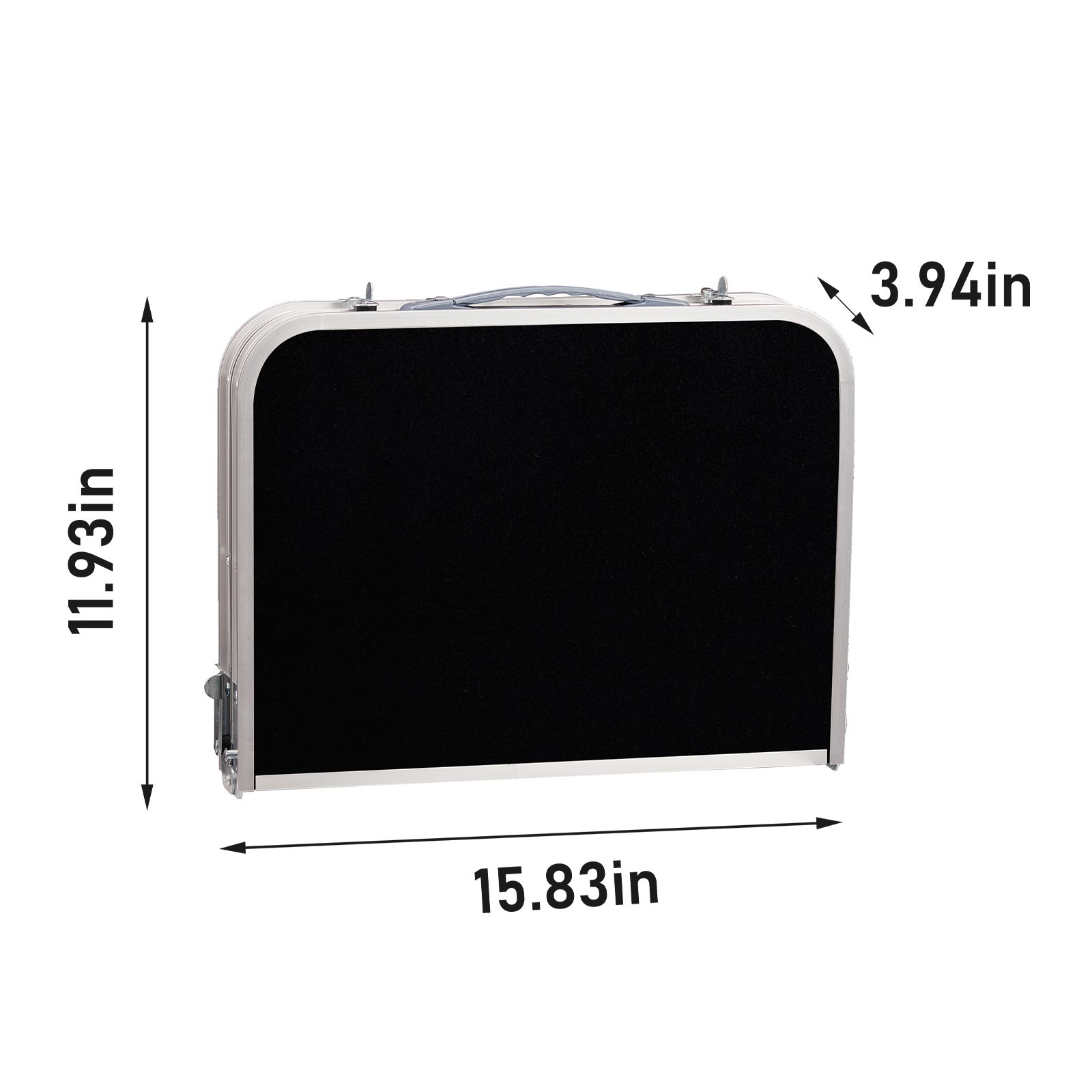 Outdoor Folding Camping Table, 3ft Portable Pinic Table with 3 Adjustable Height