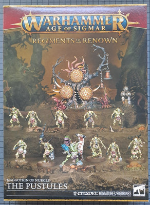 The Pustules Maggotkin of Nurgle Regiments of Renown Age of Sigmar Warhammer