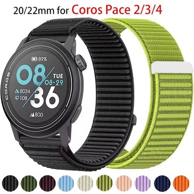 Nylon Loop Armband für COROS PACE 4 3 APEX 1 42mm 2 Pro 46mm Ersatz Uhrenarmband