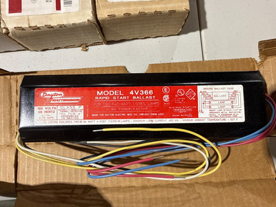 Dayton Wattrimmer Model 4V366 Rapid Start Ballast 120 Volts Class P 60 Hertz
