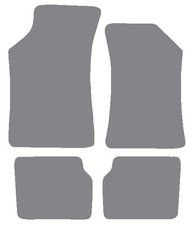 Fits Skoda Felica 1996-2002 Grey Tailored Carpet Car Mats Hitech