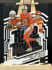 2022 Donruss Clearly Rated Rookie SSP Josh Allen/Patrick Mahomes II/Kyler Murray