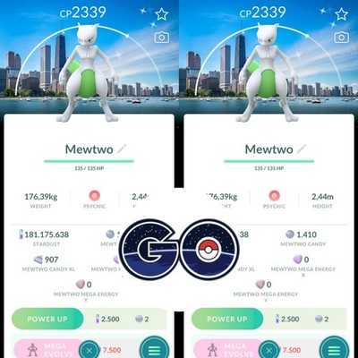 Pokémon Go - Shiny Mewtwo Chicago Background Go Fest 2026   TRADE 20k Dust