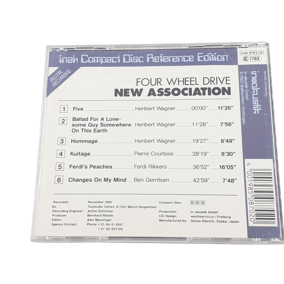 New Association – Four Wheel Drive (4 Wheel Drive)- CD - Zustand sehr gut - Bild 2 von 4